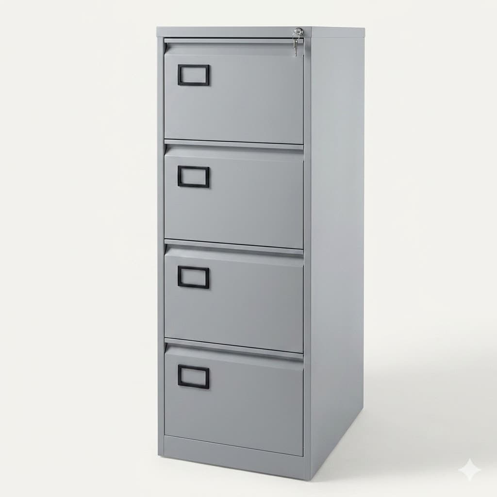 Filing Cabinet 4-Drawer Metal