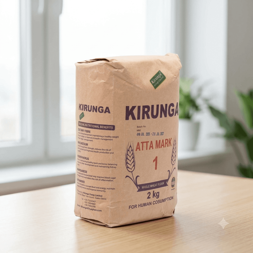 Kirunga Atta Mark 1 Whole Wheat Flour - 2kg
