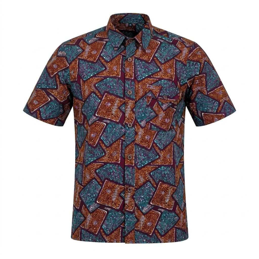 Davis Kibao African Print Shirt