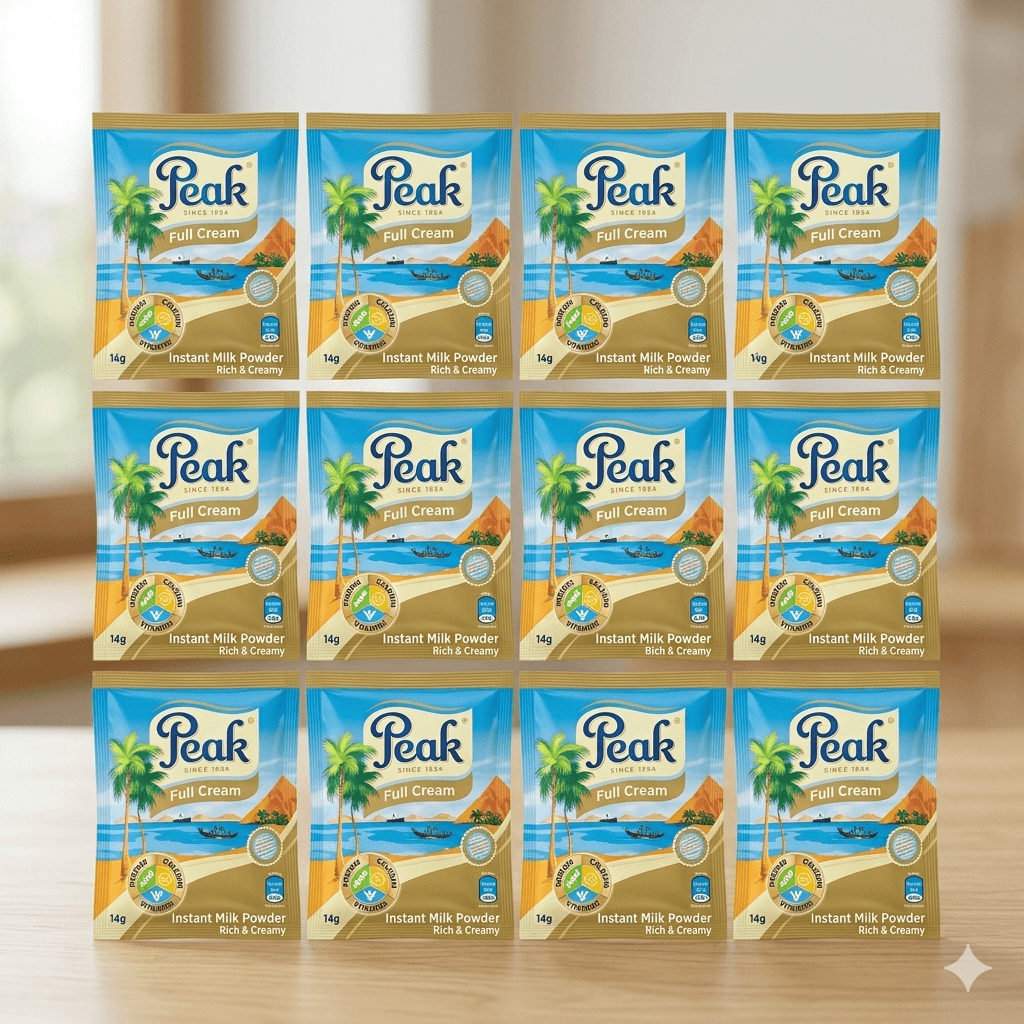 Peak Milk Sachet 14g x 12