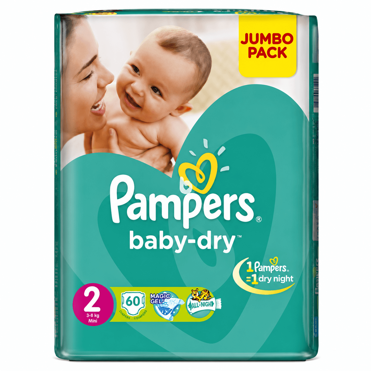 Pampers Baby Diapers Mini Size 2 (60 count)