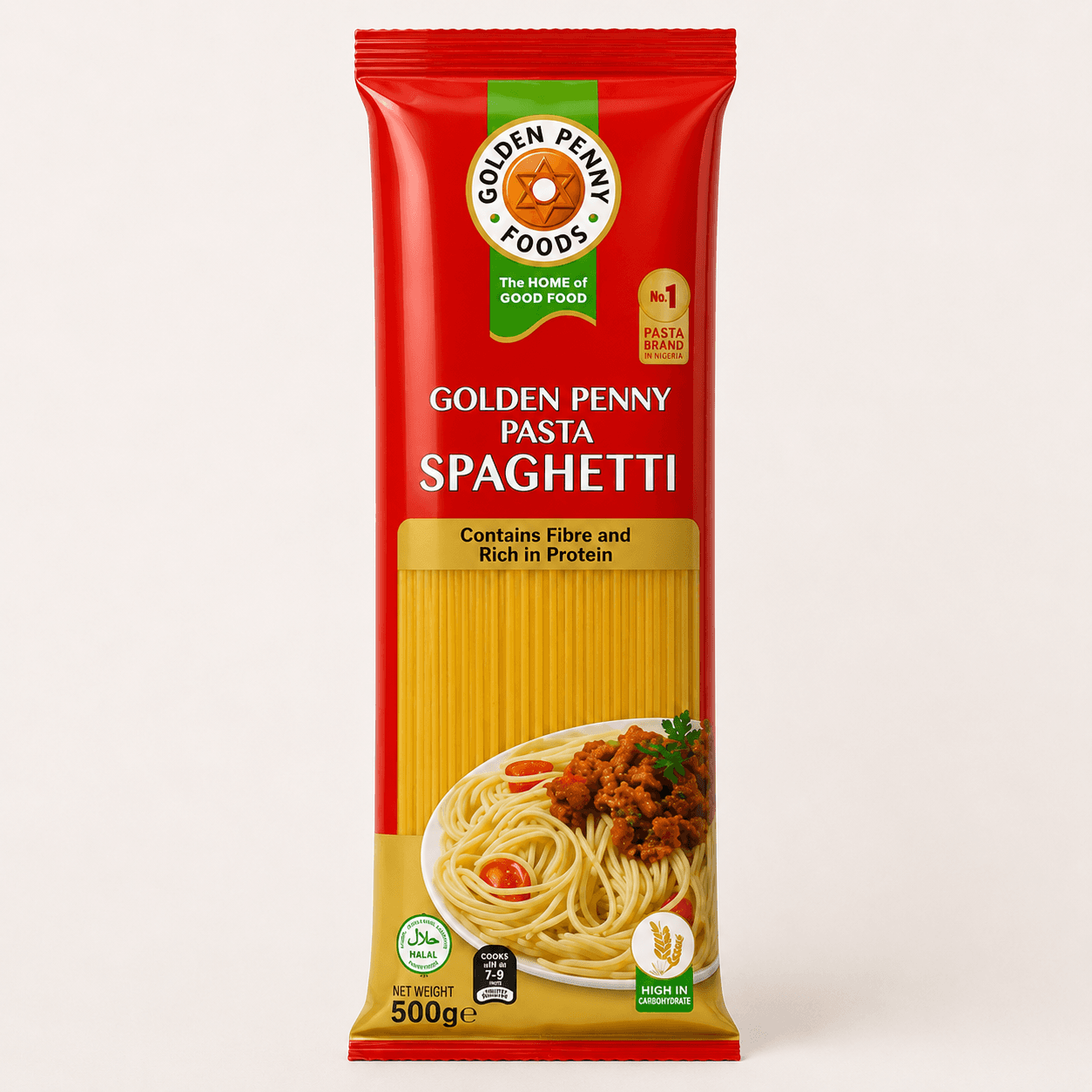 Golden Penny Spaghetti 500g — by Golden Penny — Pasta Noodles from NG — Afrizonemart