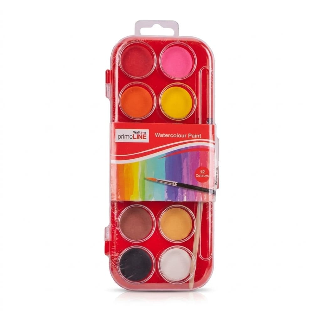 Watercolor Paint Set 12 Colors — by Local — art-supplies from NG — Afrizonemart