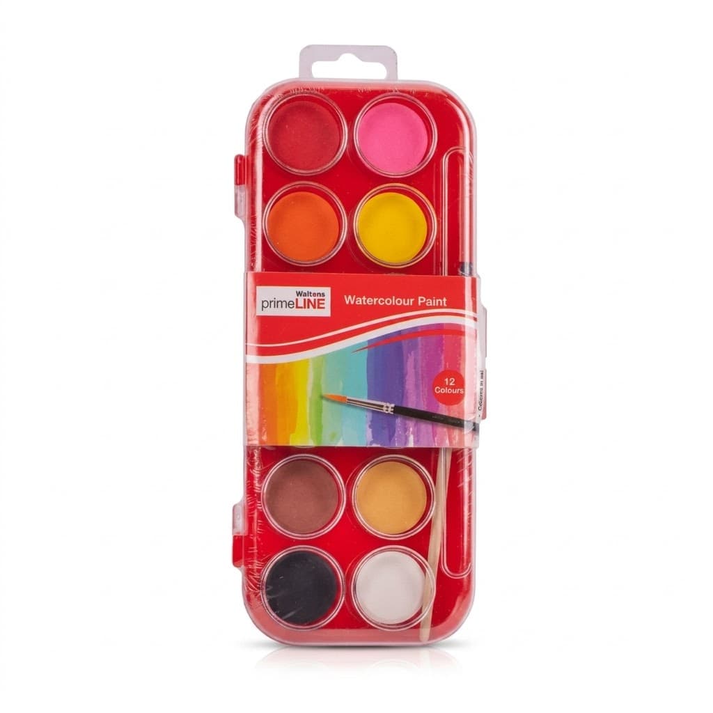 Watercolor Paint Set 12 Colors — by Local — art-supplies products from NG — Afrizonemart