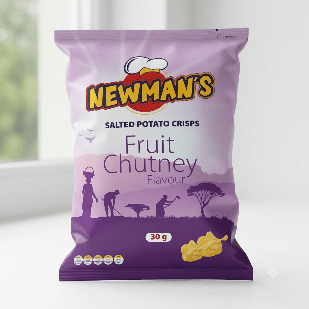 Newmans, Potato Salted Fruit Chutney Flavor - 30g