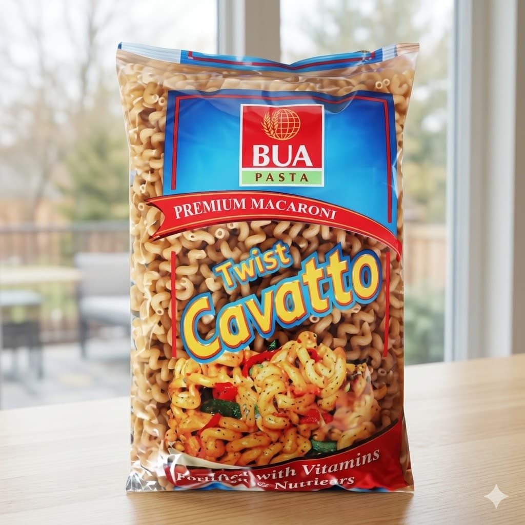 BUA Pasta Macaroni 500g — by BUA — Pasta Noodles products from NG — Afrizonemart