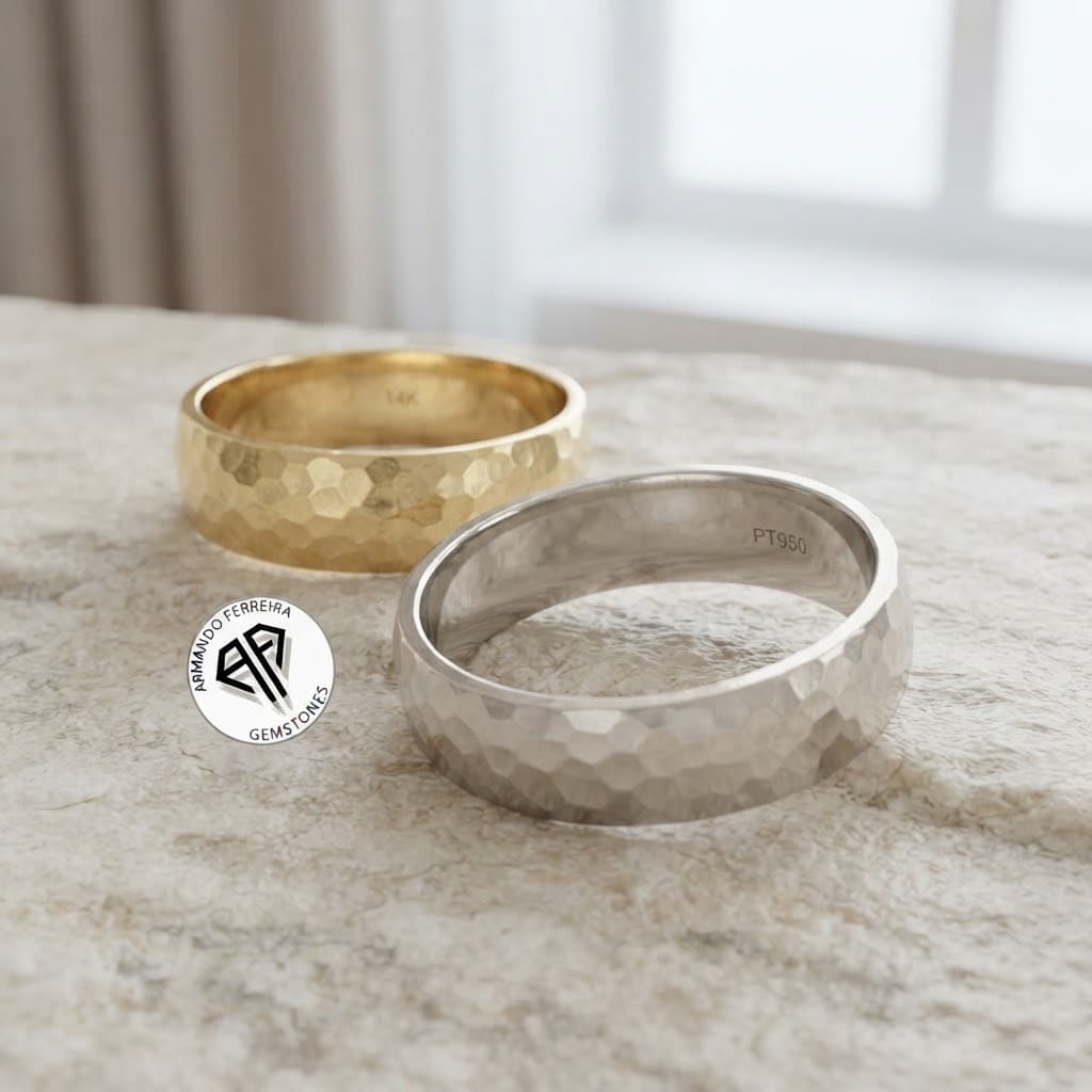 Hammered — by Malawi Jewellery — Wedding Bands products from MW — Afrizonemart