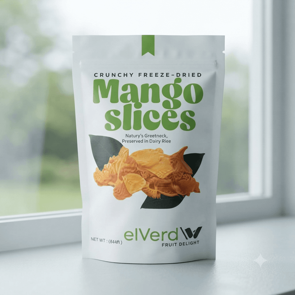 Elverd, Freeze Dried Mango - 100g — by Elverd Limited — food-agriculture-dried-fruits products from UG — Afrizonemart