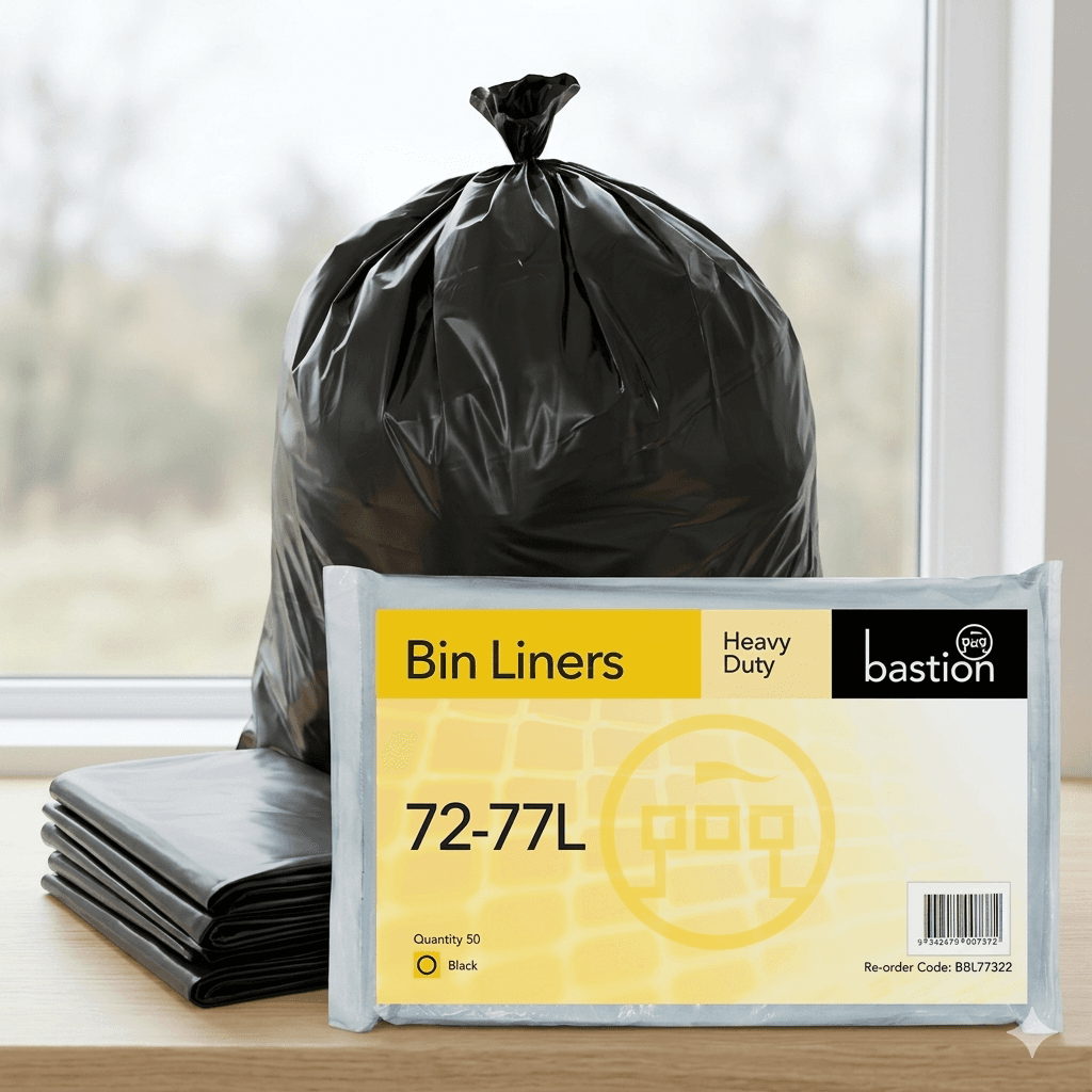 Bin Liner Trash Bags Medium 100pcs — by Local — Trash Bags from NG — Afrizonemart