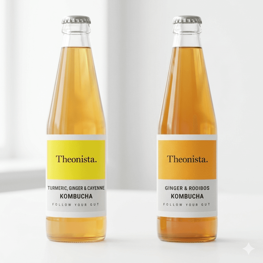 Theonista Kombucha Ginger Lemon 330ml