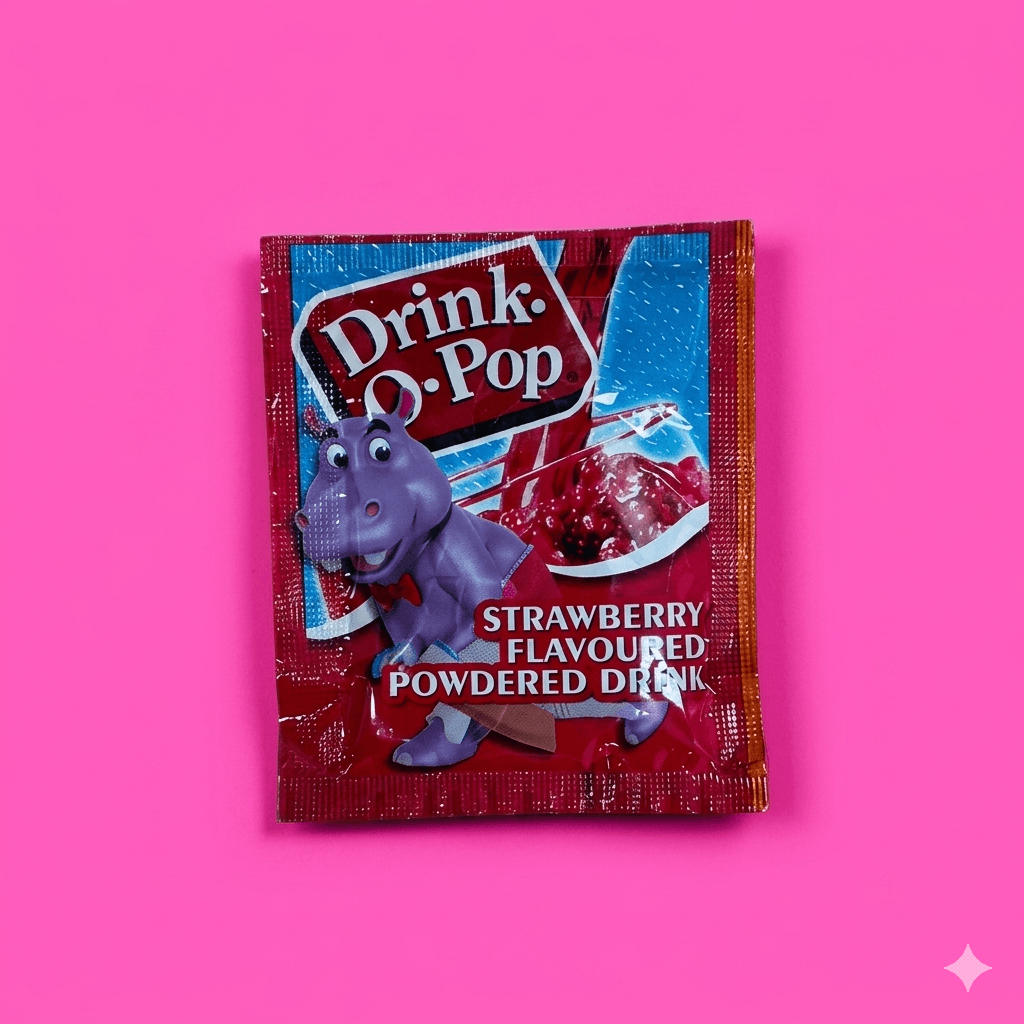 Drink-O-Pop Strawberry 8g x 12 Sachets