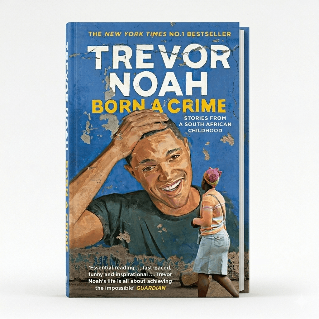 Born a Crime by Trevor Noah — by Trevor Noah — memoir products from ZA — Afrizonemart