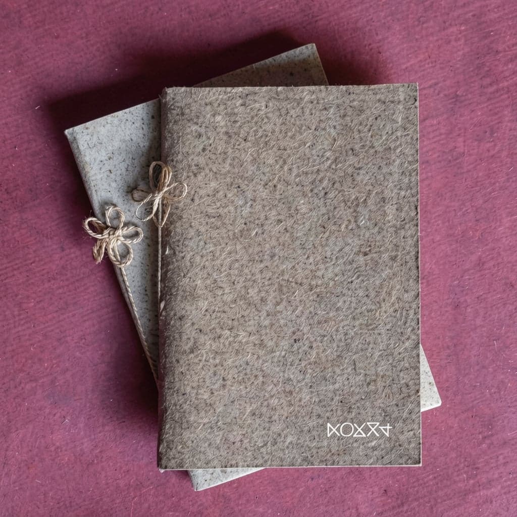 Banana Fiber Notebook (A5) — by Rwanda Paper Craft — notebooks products from RW — Afrizonemart