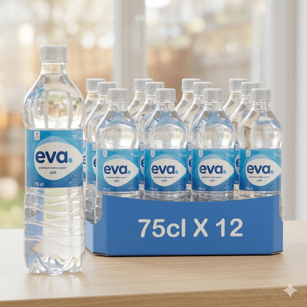 Eva Premium Bottled Water 75cl x 12