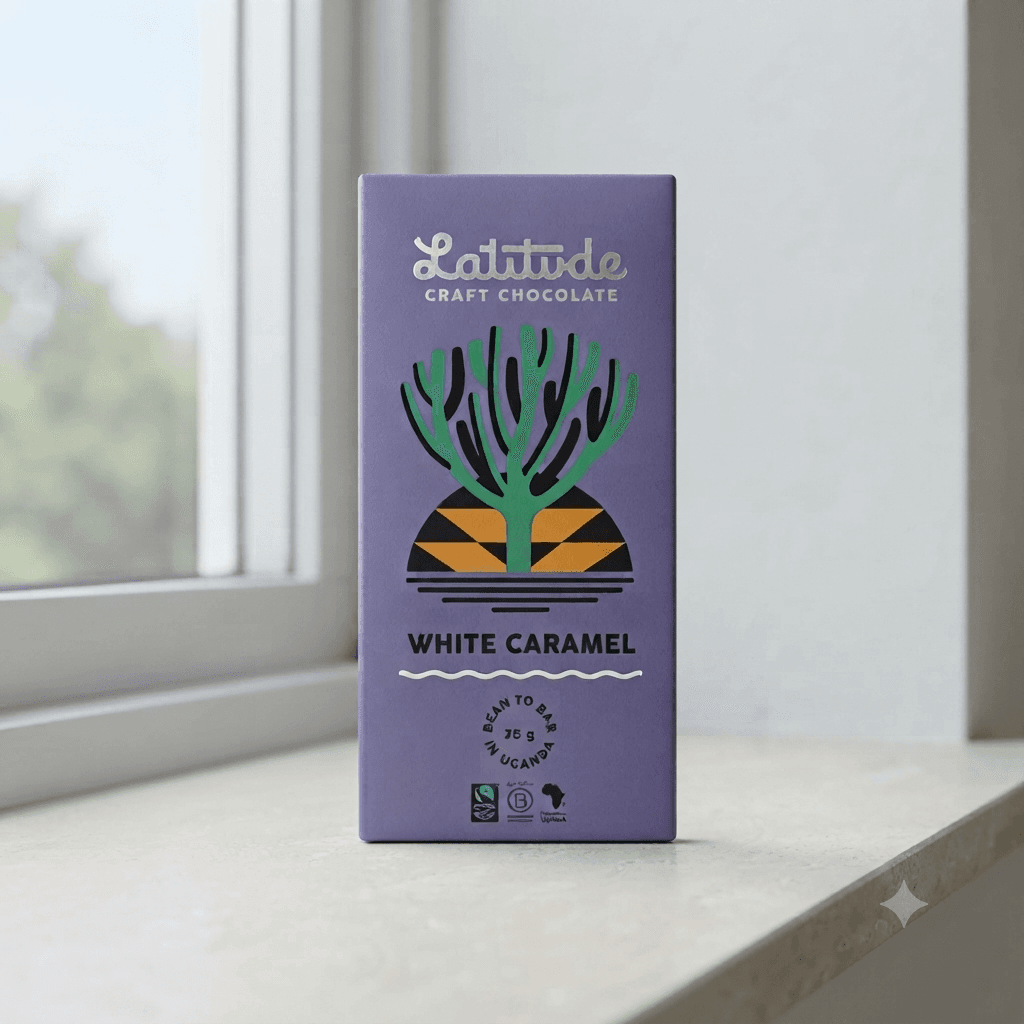 KWANZA, Latitude Craft Chocolate - White Caramel - 35g