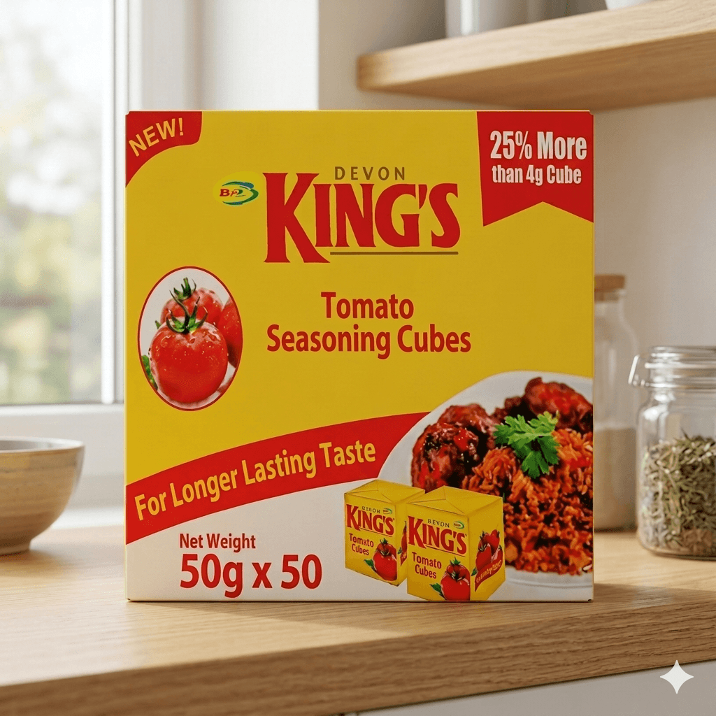 Devon Kings Cubes 50pcs — by Devon Kings — Spices Seasonings products from NG — Afrizonemart