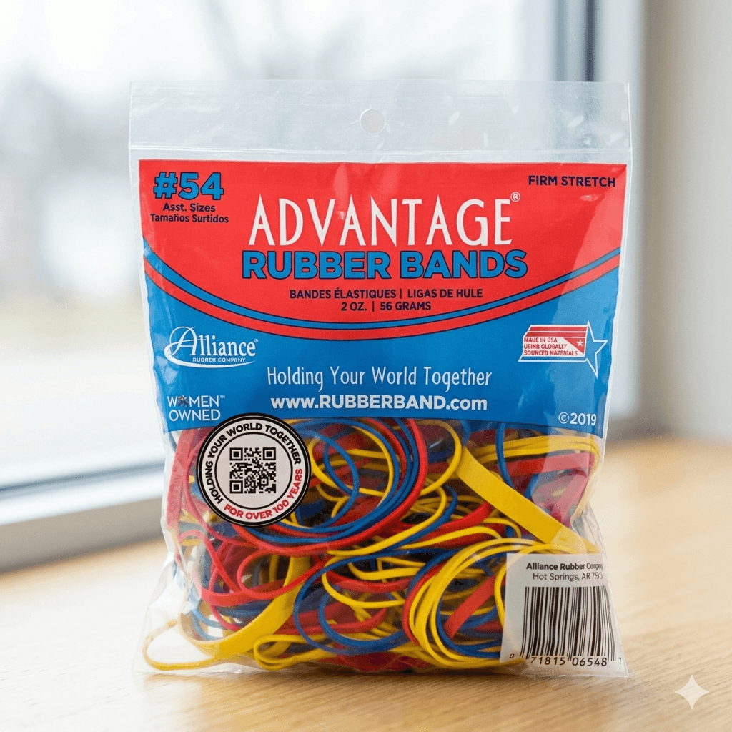Rubber Bands Mixed Pack 250g