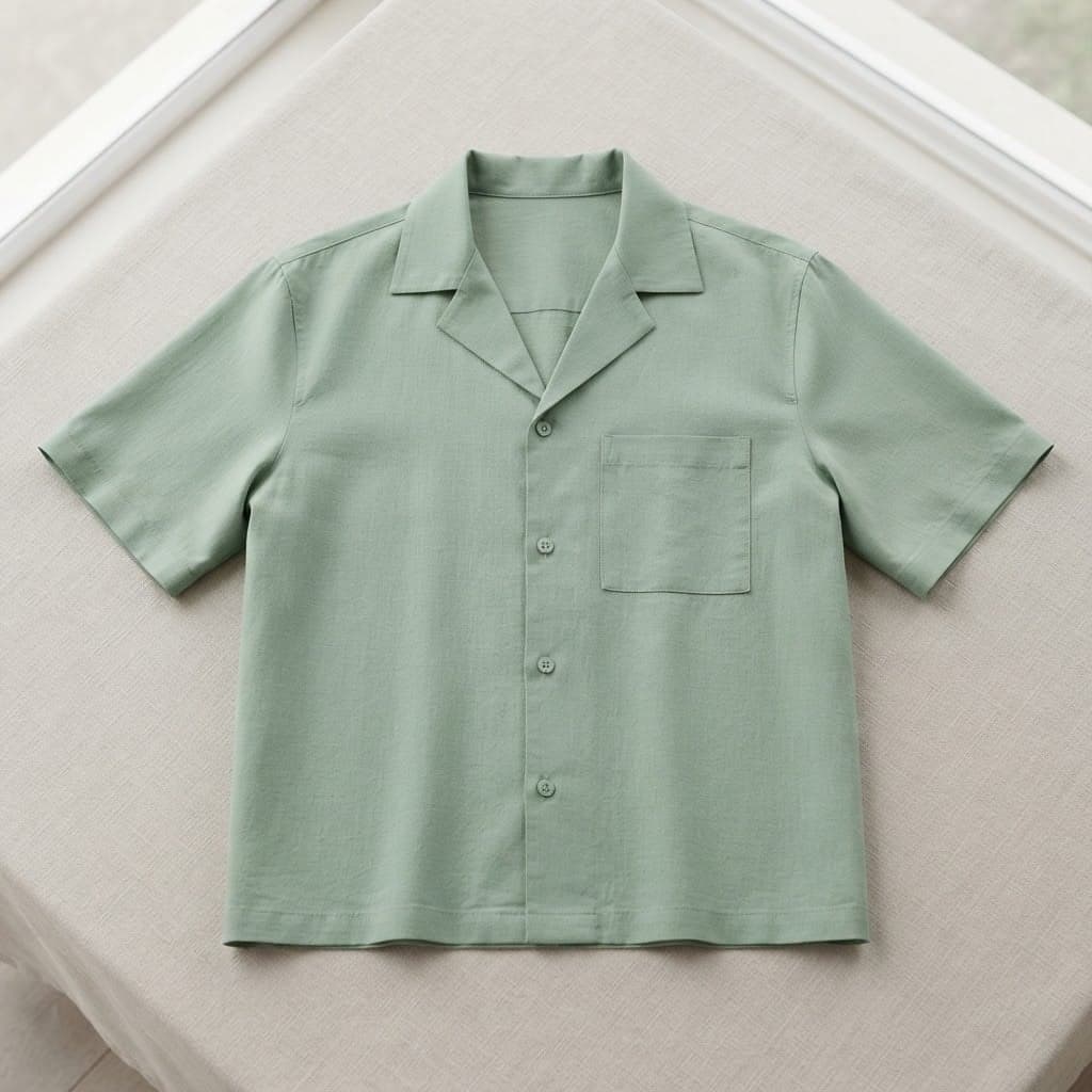Tahj Unisex Shirt in Seafoam Green Organic Cotton — by Mayamiko — Fashion / Apparel products from MW — Afrizonemart