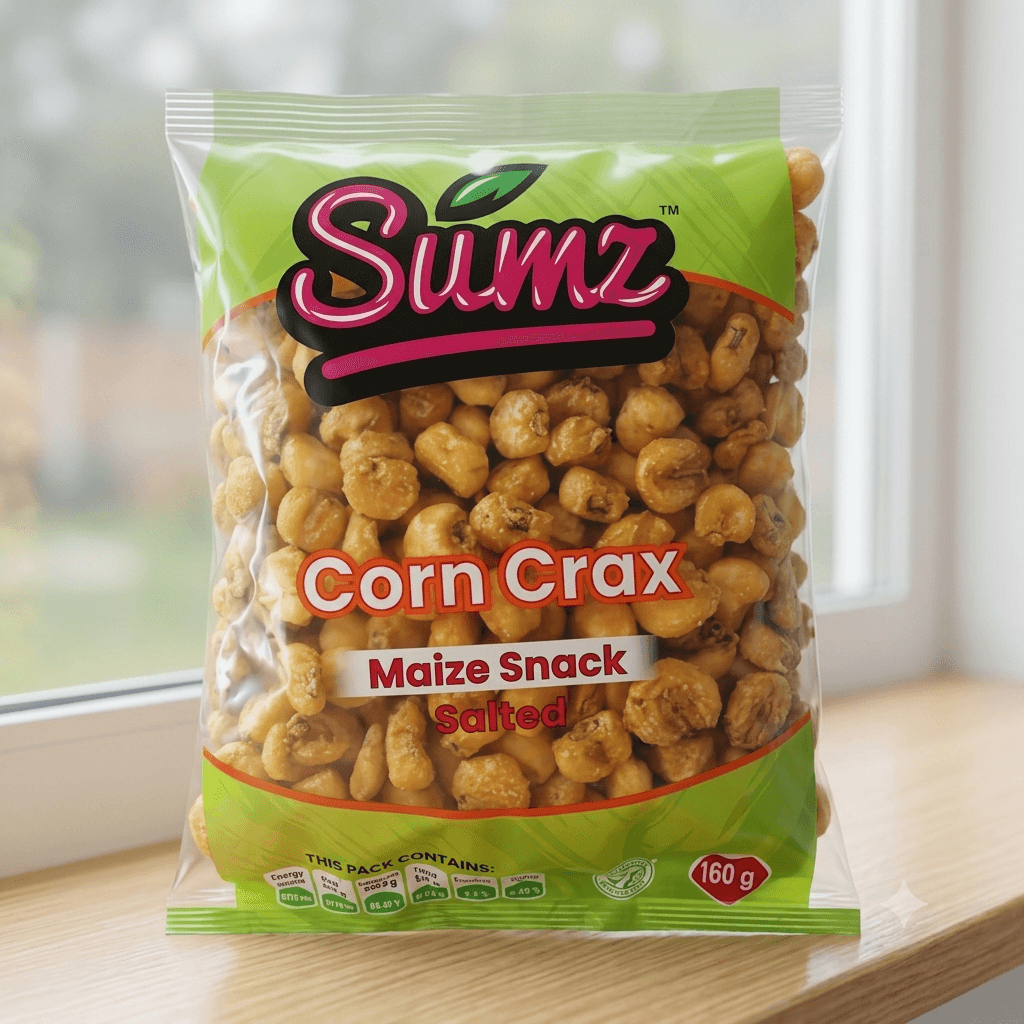 Sumz, Corn Crax Snacks - 160g
