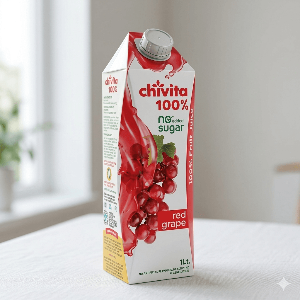 Chivita 100% Red Grape Juice 1L — by Chivita — Fruit Juices products from NG — Afrizonemart