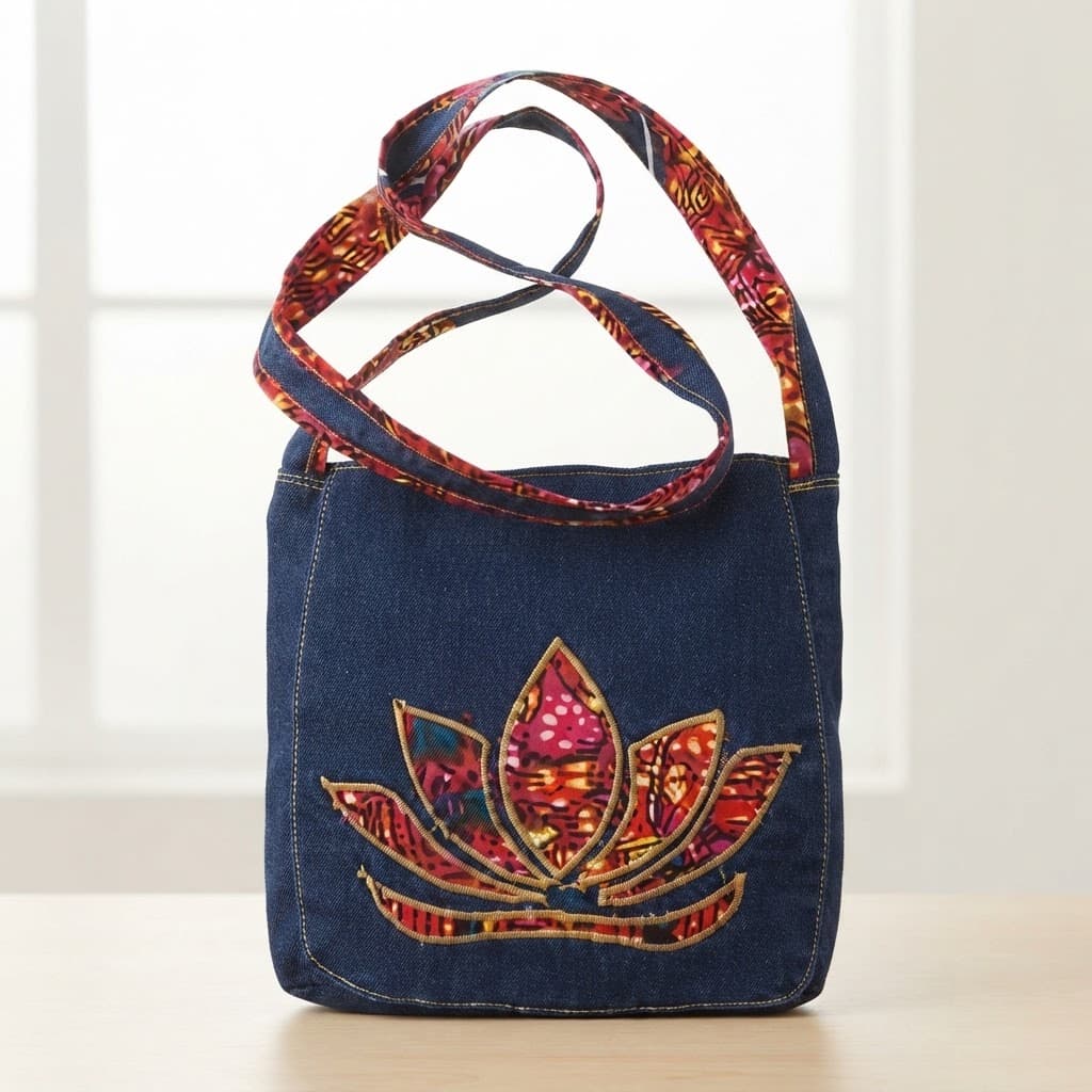 Lotus Cross Body Bag — by Chanasa Chifundo Malawi — Malawi Bags products from MW — Afrizonemart