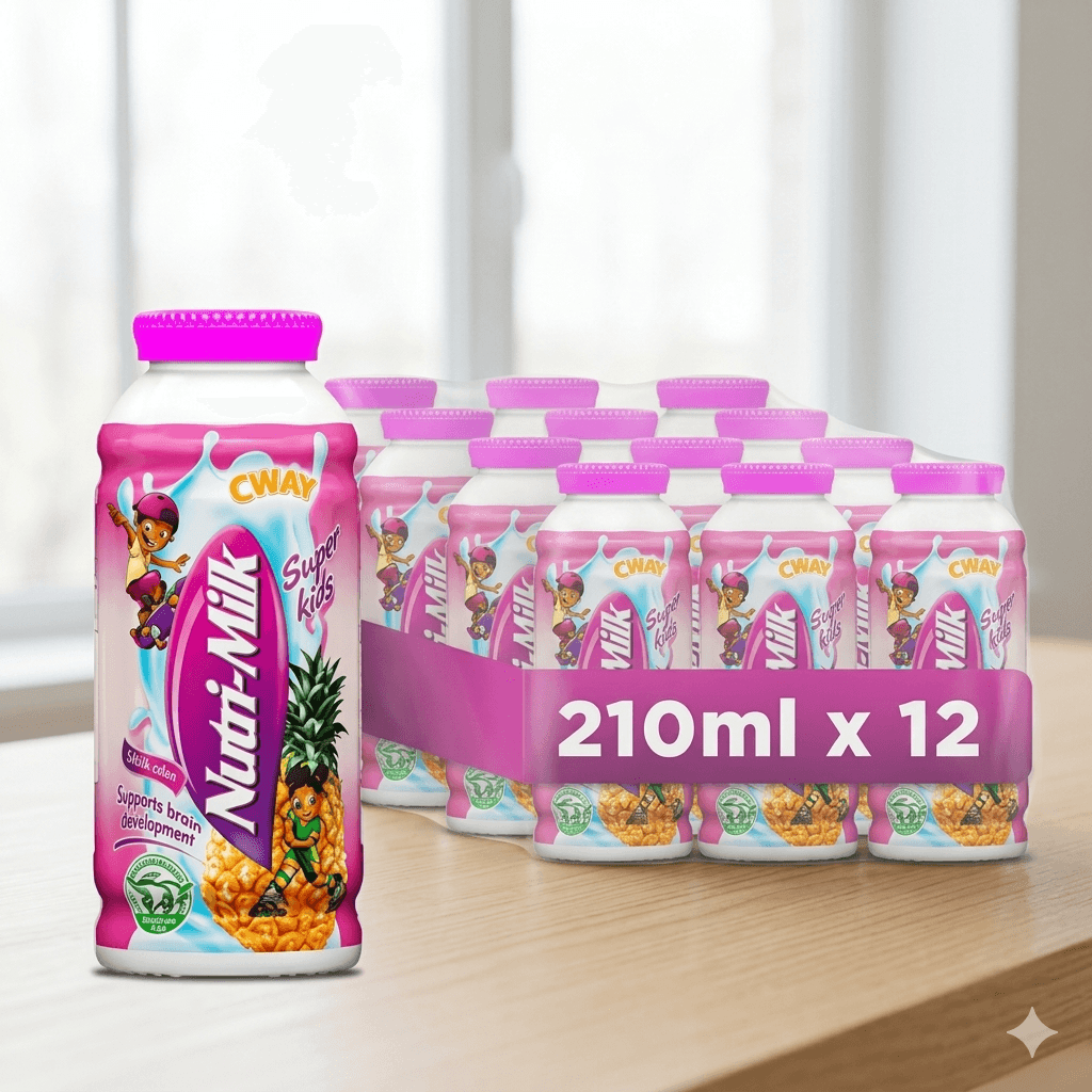 CWAY Nutri-Milk Strawberry 21cl x 12