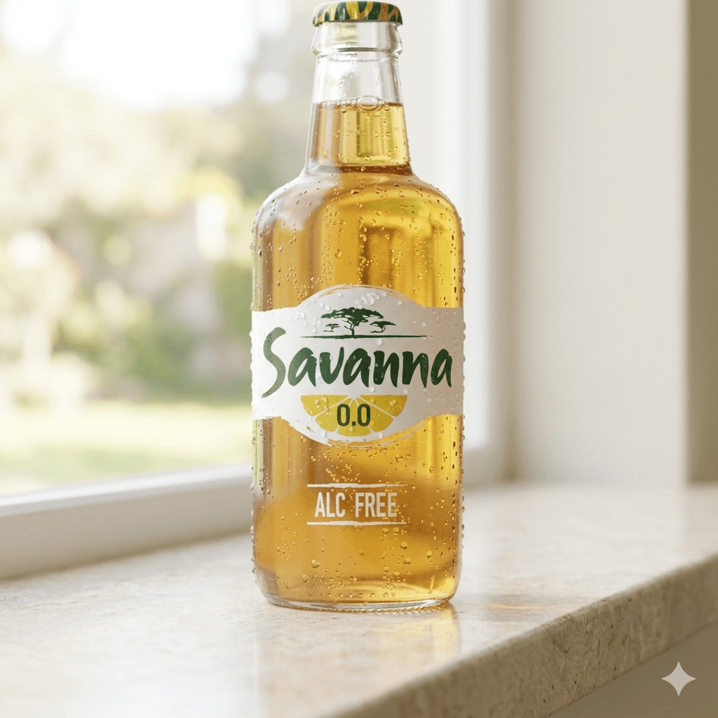 Savanna 0.0% Non-Alcoholic Cider 330ml — by Savanna — non-alcoholic-cider from ZA — Afrizonemart