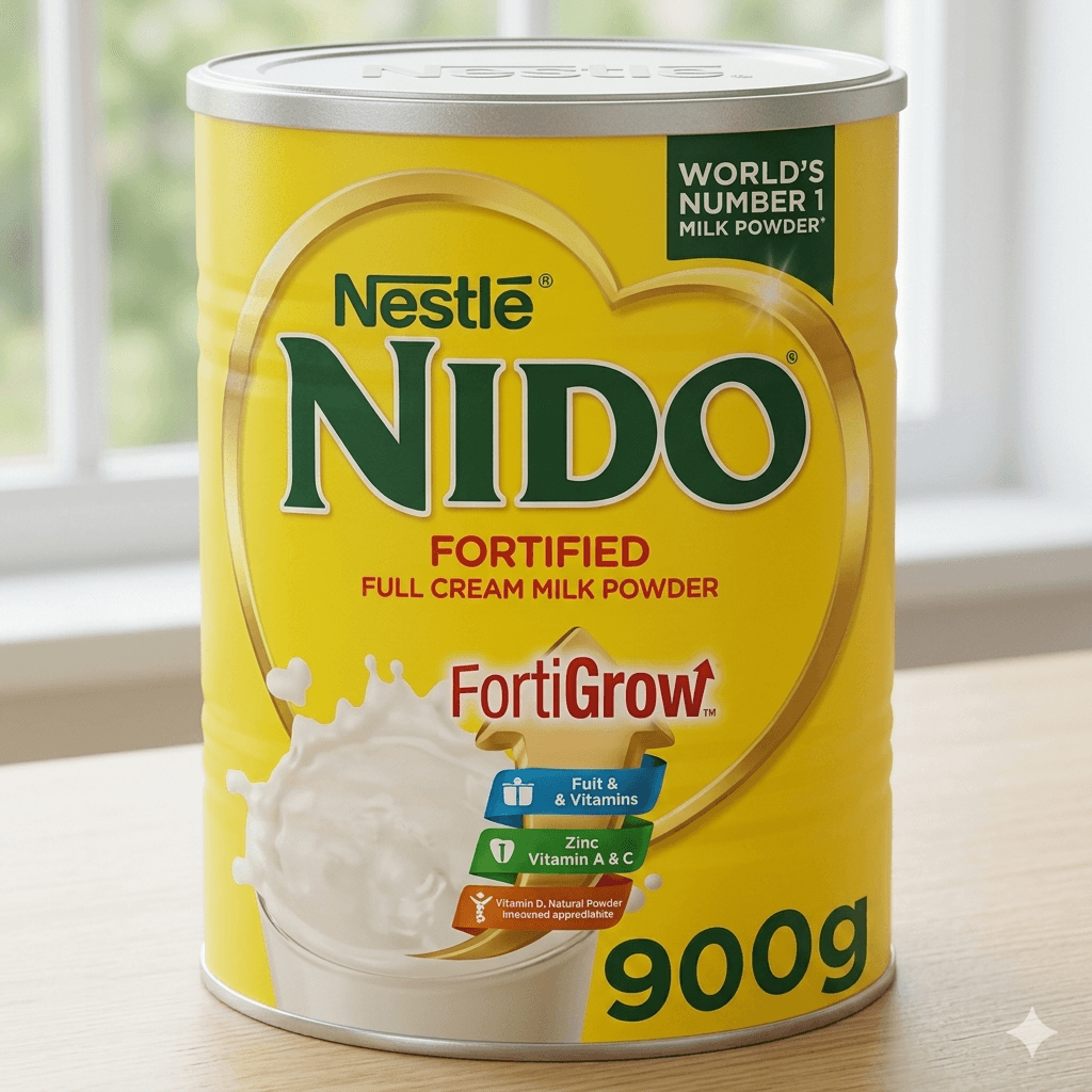Nestle Nido Fortified 900g — by Nido — Milk Dairy from NG — Afrizonemart