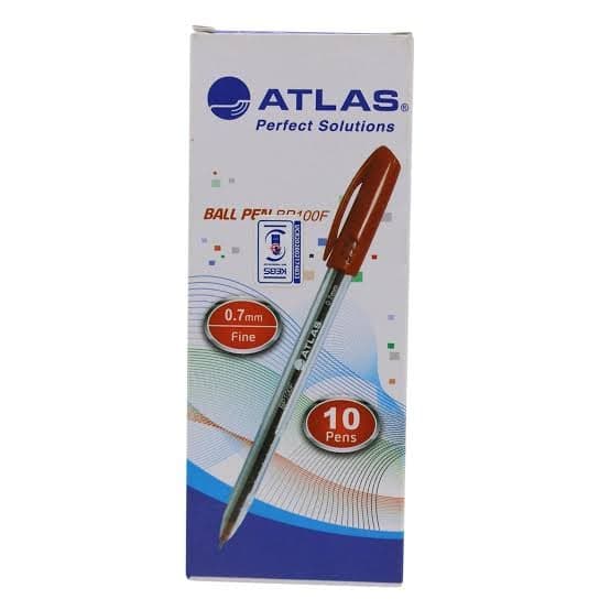 Atlantis Ballpoint Pen Red Pack of 10 — by Atlantis — pens from NG — Afrizonemart