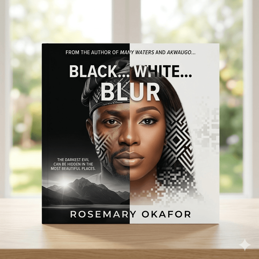 Black white Blur by rosemary okafor