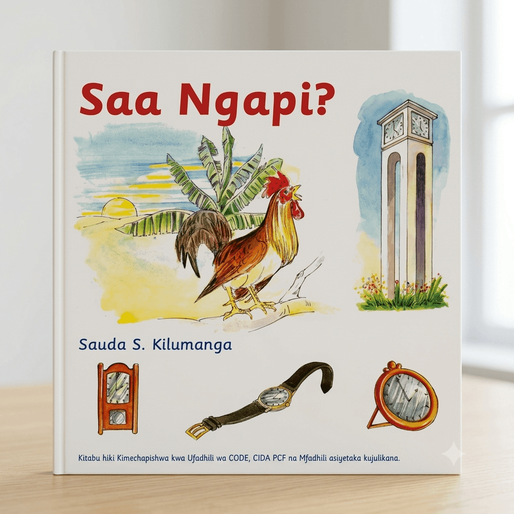Saa Ngapi? — by Mkuki Na Nyota Publishers — Children / Picture Book products from TZ — Afrizonemart