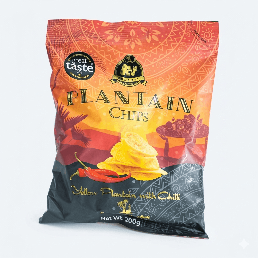 Olu Olu Plantain Chips 200g