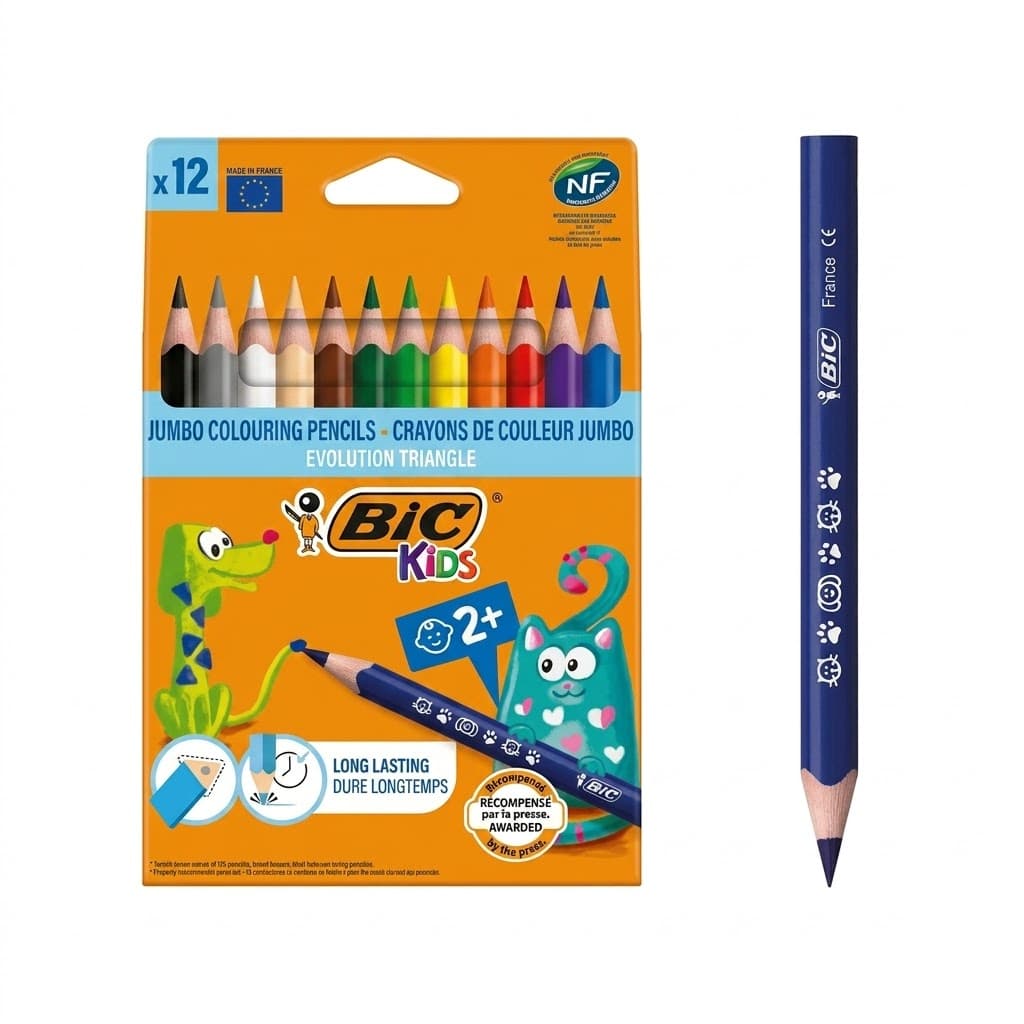 Children's Coloured Pencils 12 Pack