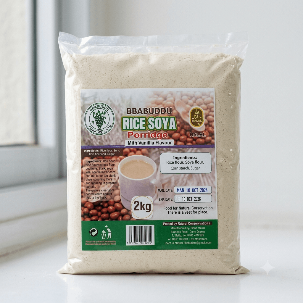 Rice Soya Composite Flour With Vanilla - 2kg