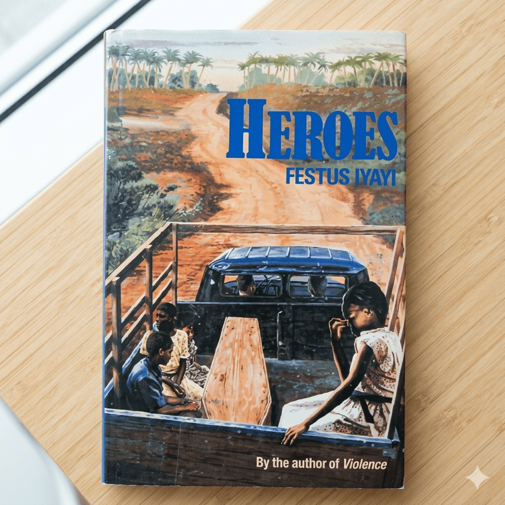 Heroes (1986) by Festus Iyayi — by Festus Iyayi — historical-fiction from NG — Afrizonemart
