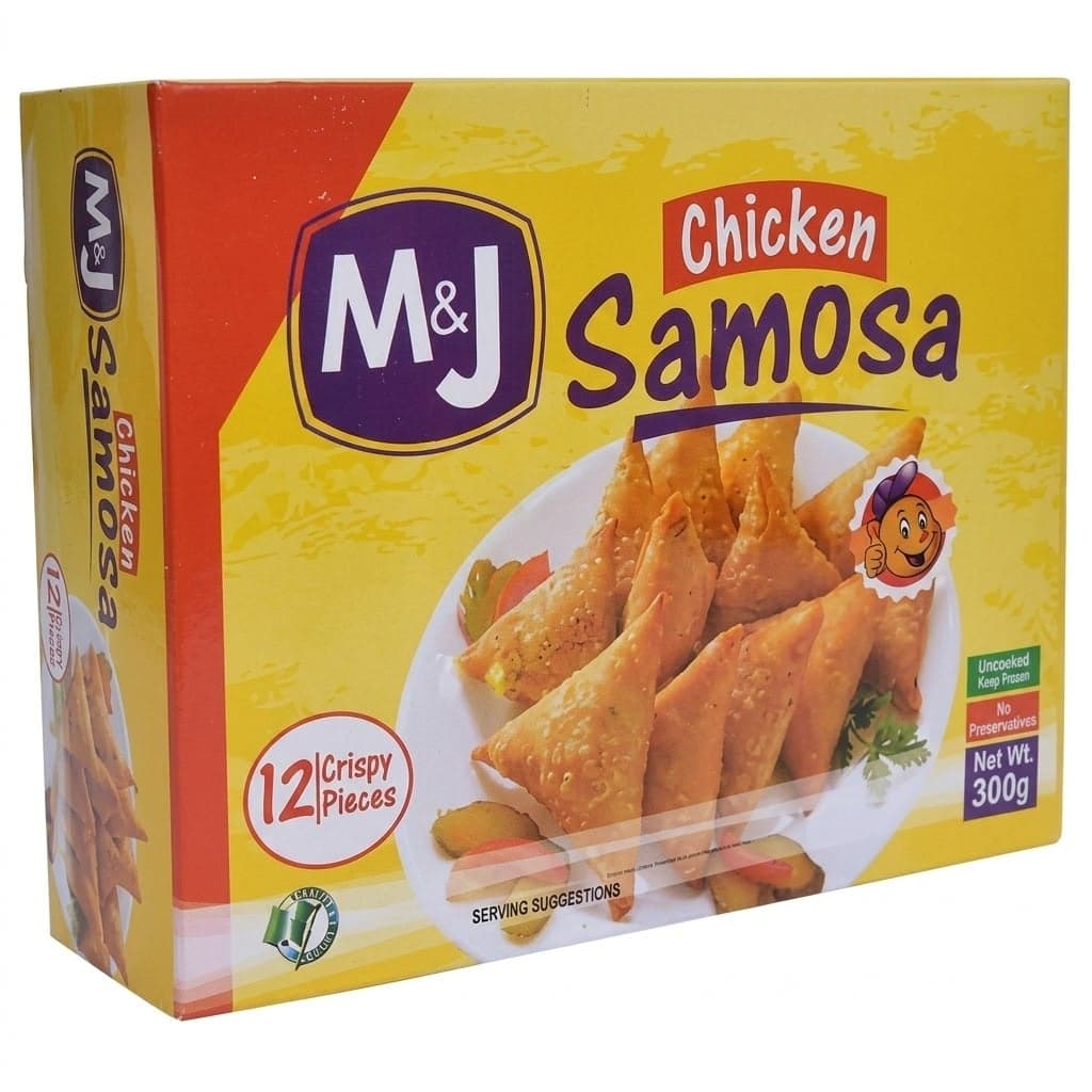 M&J Chicken Samosa 12 pcs 300g