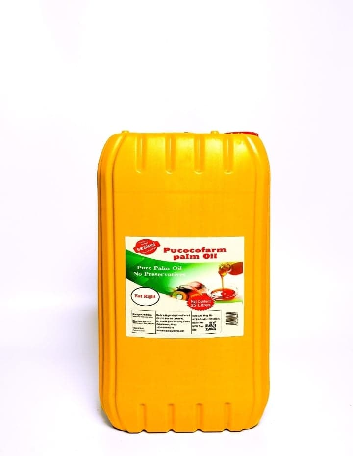 Pucocofarm Palm Oil 25L