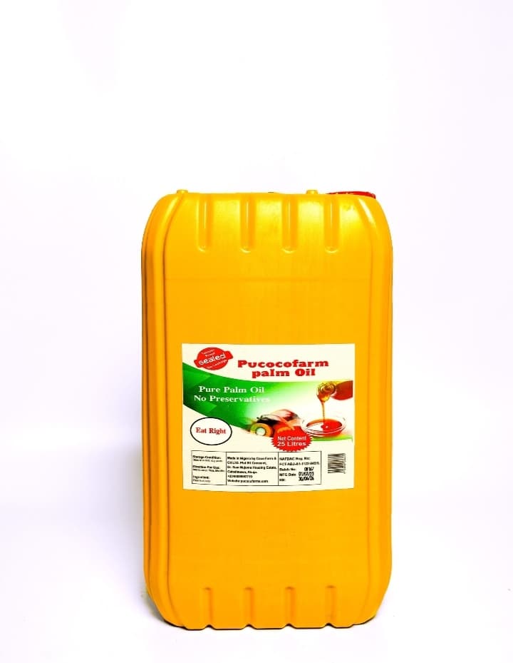 Pucocofarm Palm Oil 25L