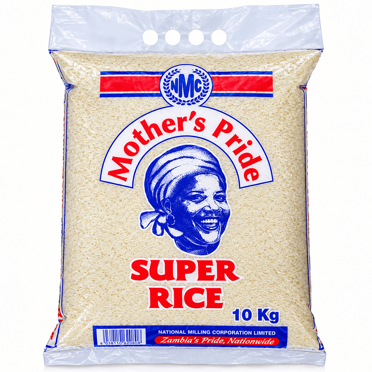 Super Rice 10kg — by Mother's Pride — food-agriculture-rice products from ZM — Afrizonemart