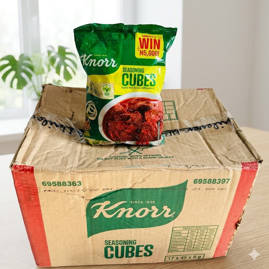 Knorr Beef Cubes Carton (24 x 50pcs) — by Knorr — Spices Seasonings from NG — Afrizonemart
