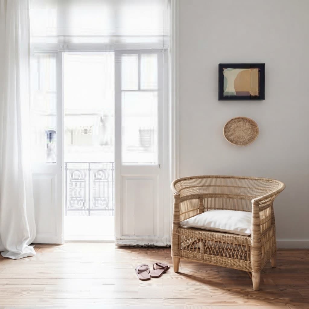 Malawi Chair Natural — by People of the Sun — Malawi Furniture products from MW — Afrizonemart
