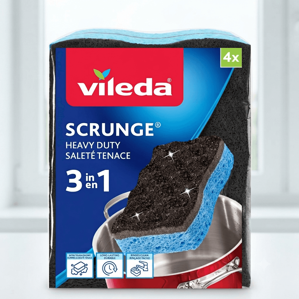 Vileda Heavy-Duty Scouring Sponges — by Vileda — Cleaning from RW — Afrizonemart