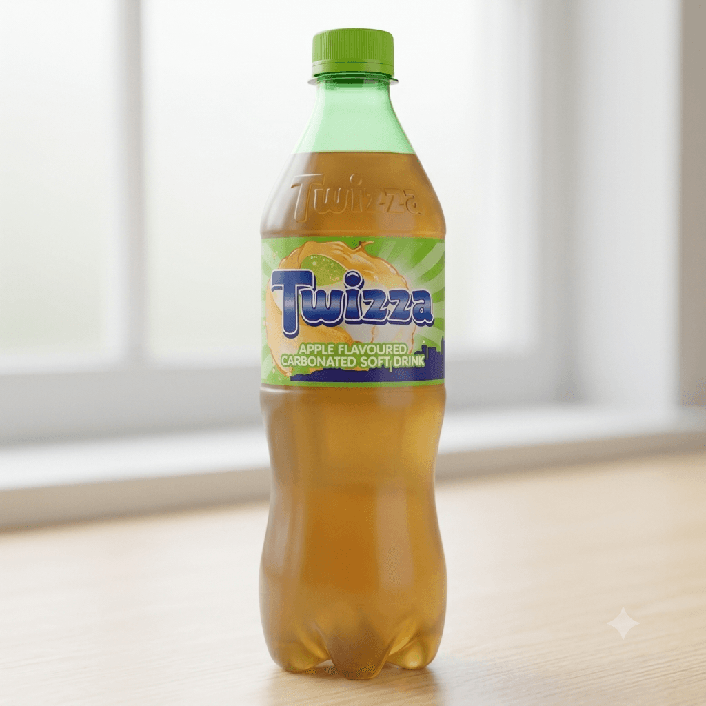Twizza Sparkling Apple 500ml — by Twizza — Carbonated Drinks from ZA — Afrizonemart