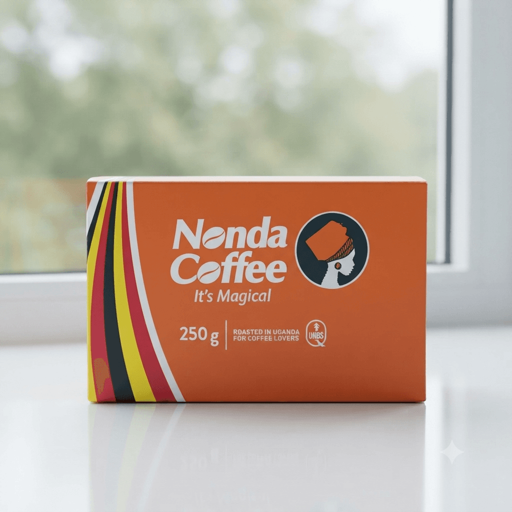Nonda Coffee Ntanda 31 Natural Arabica Ground Medium Roast Rwenzori - 250g