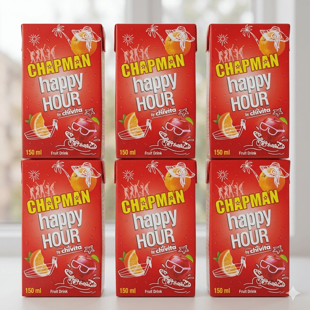Chivita Happy Hour Chapman 15cl x 6 Pack — by Chivita Happy Hour — Nectar Juice Drinks from NG — Afrizonemart
