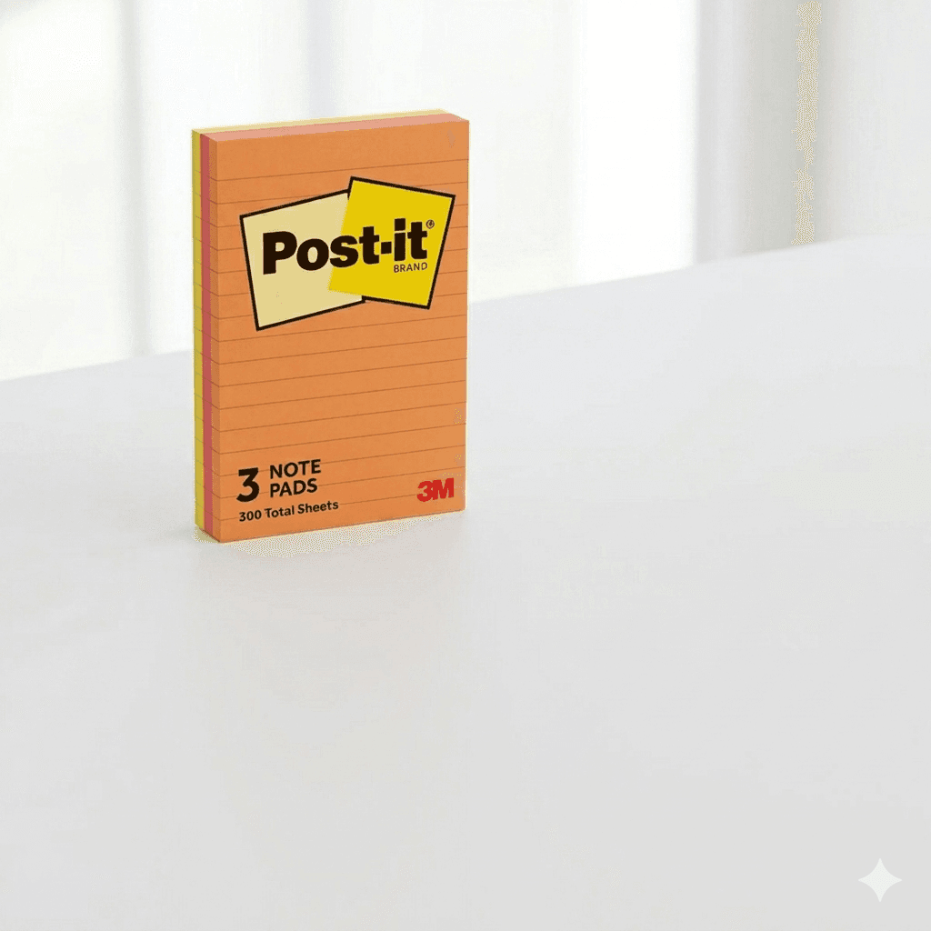 Sticky Notes 3x5 inch Pack of 3