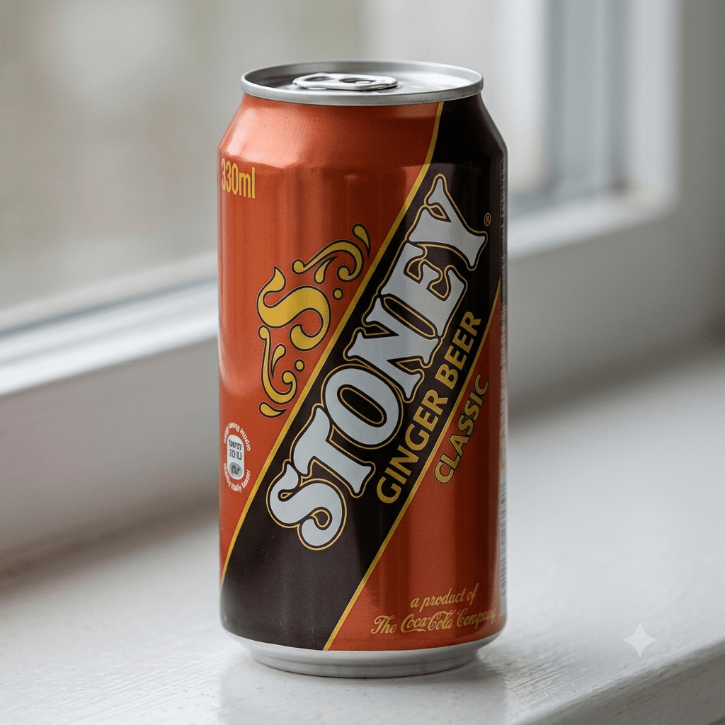Stoney Ginger Beer 300ml Can — by Stoney — Carbonated Drinks from ZA — Afrizonemart