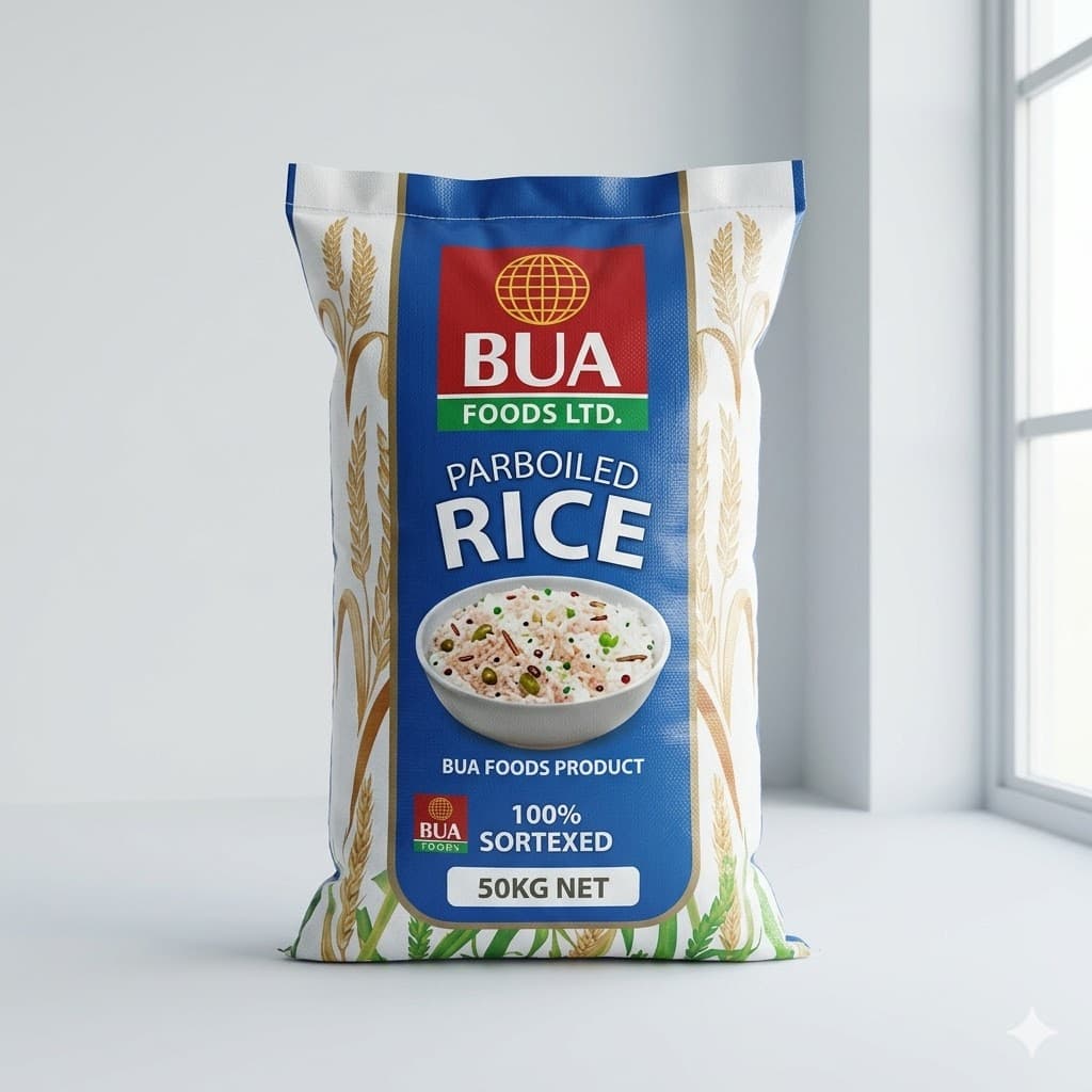 BUA Rice (Premium) 50kg — by BUA — Rice from NG — Afrizonemart