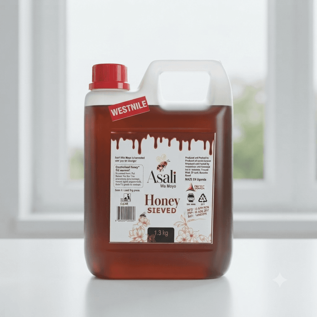 Asali Wa Moyo Honey Sieved - 1.3kg