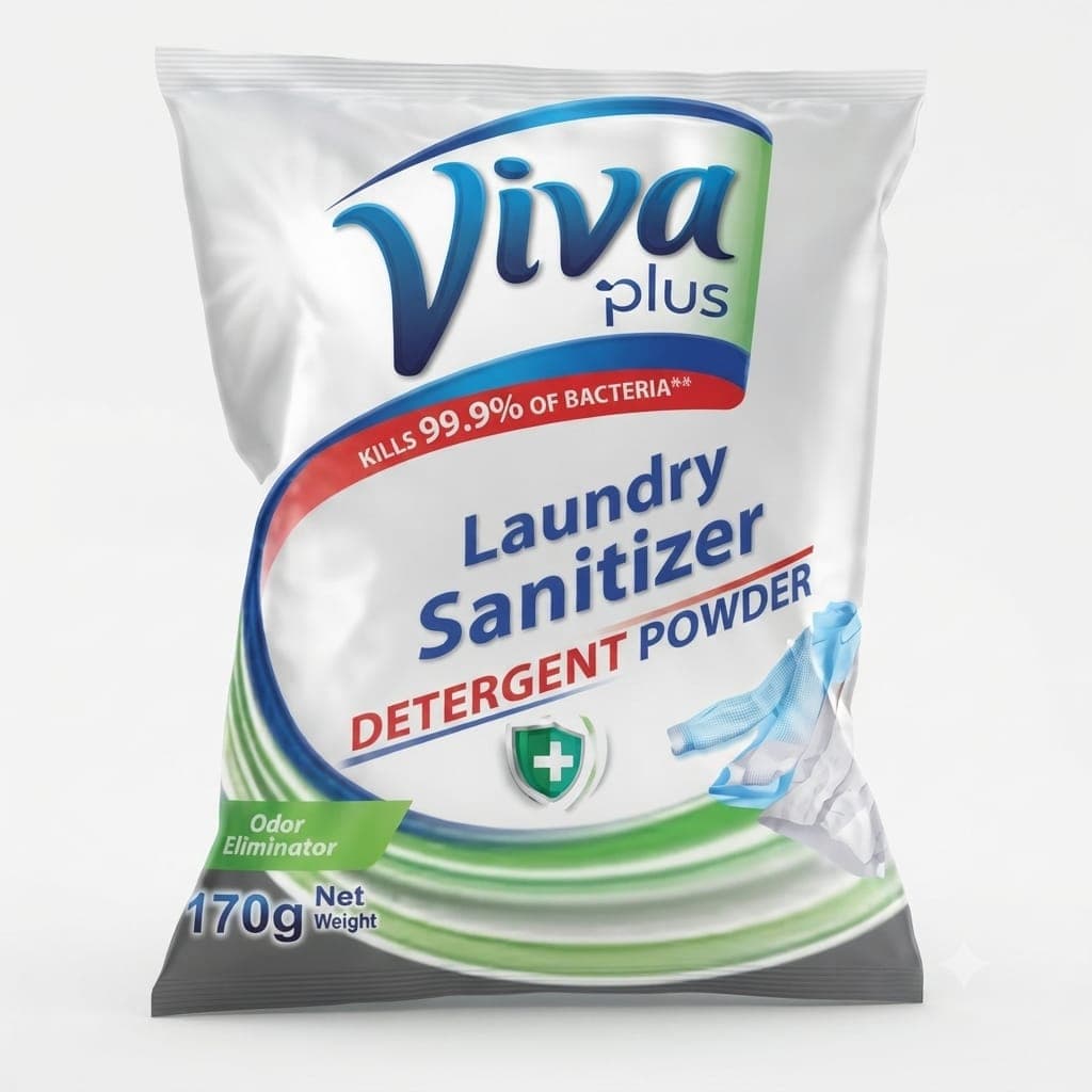 Viva Plus Sanitizer Detergent Powder 170g